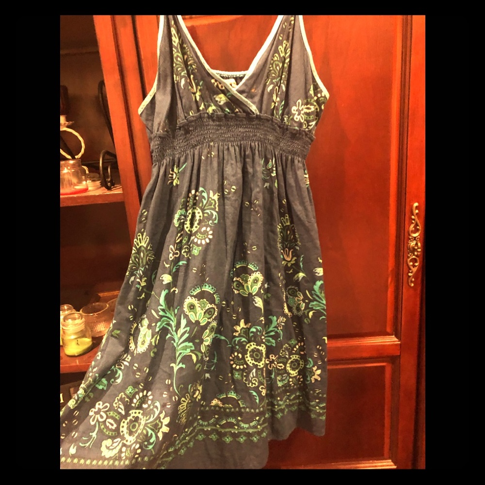 Dark blue dress